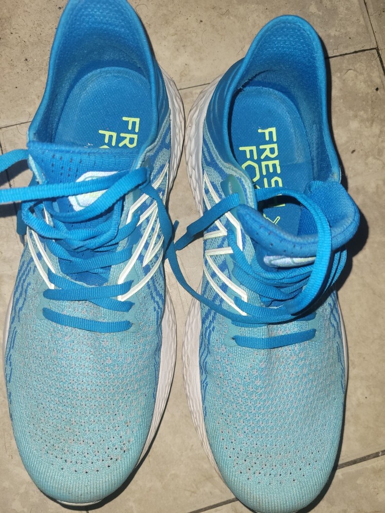New Balance Fresh Foam Womens Blue Shoes Size 10 Good Condition!!