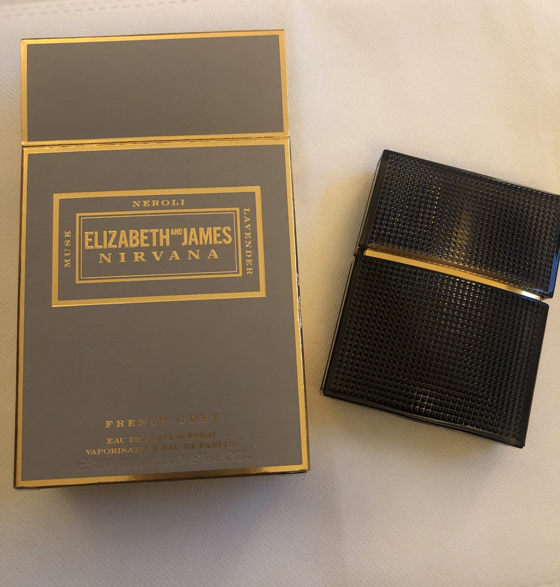 Nirvana French Grey Eau De Parfum Spray (Unisex) By Elizabeth and James - 1.7 oz Nirvana French Grey Eau De Parfum Spray (Unisex) By Elizabeth and James - 1.7 oz