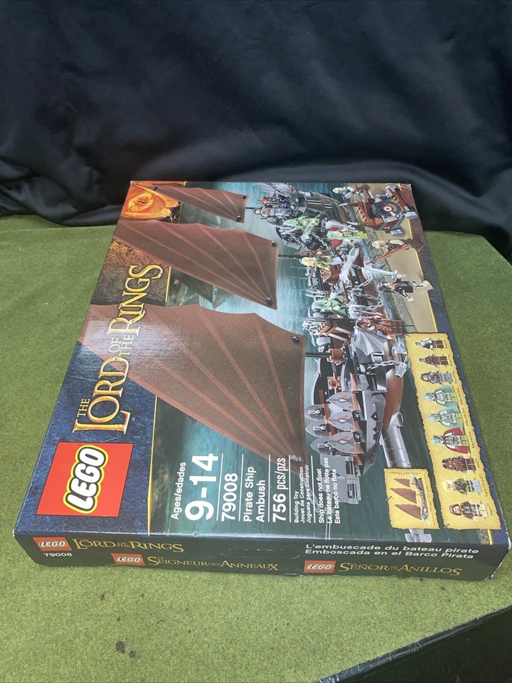LEGO 79008 Señor de los Anillos Barco Pirata Emboscada Nuevo Precintado Foto 3 de 4
