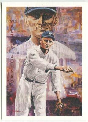 1994 Ted Williams Card Co TWCC Locklear Collection #LC15 Walter Johnson Senators
