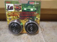 FIAMM 66063 ONE HIGH NOTE ONE LOW NOTE HORNS FOR ATV MOPED MOTORCYCLE NIP