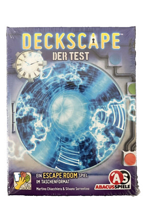 Deckscape Der Test *Escape Room*Exit Game *NEU* eingeschweißt