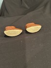 Antique Reddish Brown Porcelain Slippers.  — photo 2