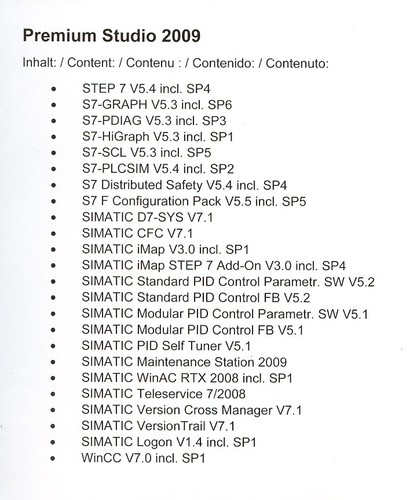 Siemens Premium Studio 2009 WINCC Step7 Simatic Sinumerik SIRIUS HMI - Zdjęcie 2 z 4