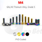 <!--F#f_0-->M4 Titanium Front & Rear Derailleur High & Low Limit Screws H/L Adjustment Bolts<!--F/-->