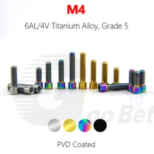 Titanium M4 Front & Rear Derailleur High & Low Limit Screws H/L Adjustment Bolts