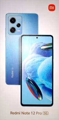 Xiaomi Redmi Note 12 pro 5G   256GB/8GB   Dual-SIM   Midnight Black wie neu 