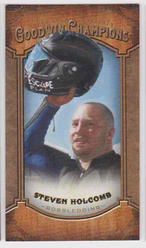 2014 UD UPPER DECK GOODWIN CHAMPIONS MINI STEVEN HOLCOMB #59 PARALLEL