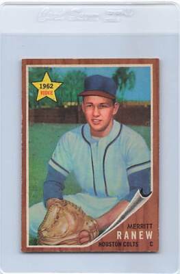 1962 Topps #156 Merritt Ranew Colts NM *MK928 | eBay