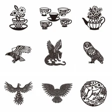 cup Teapot Metal Cutting Dies Stencils DIY Scrapbooking Embossing Craft Cards