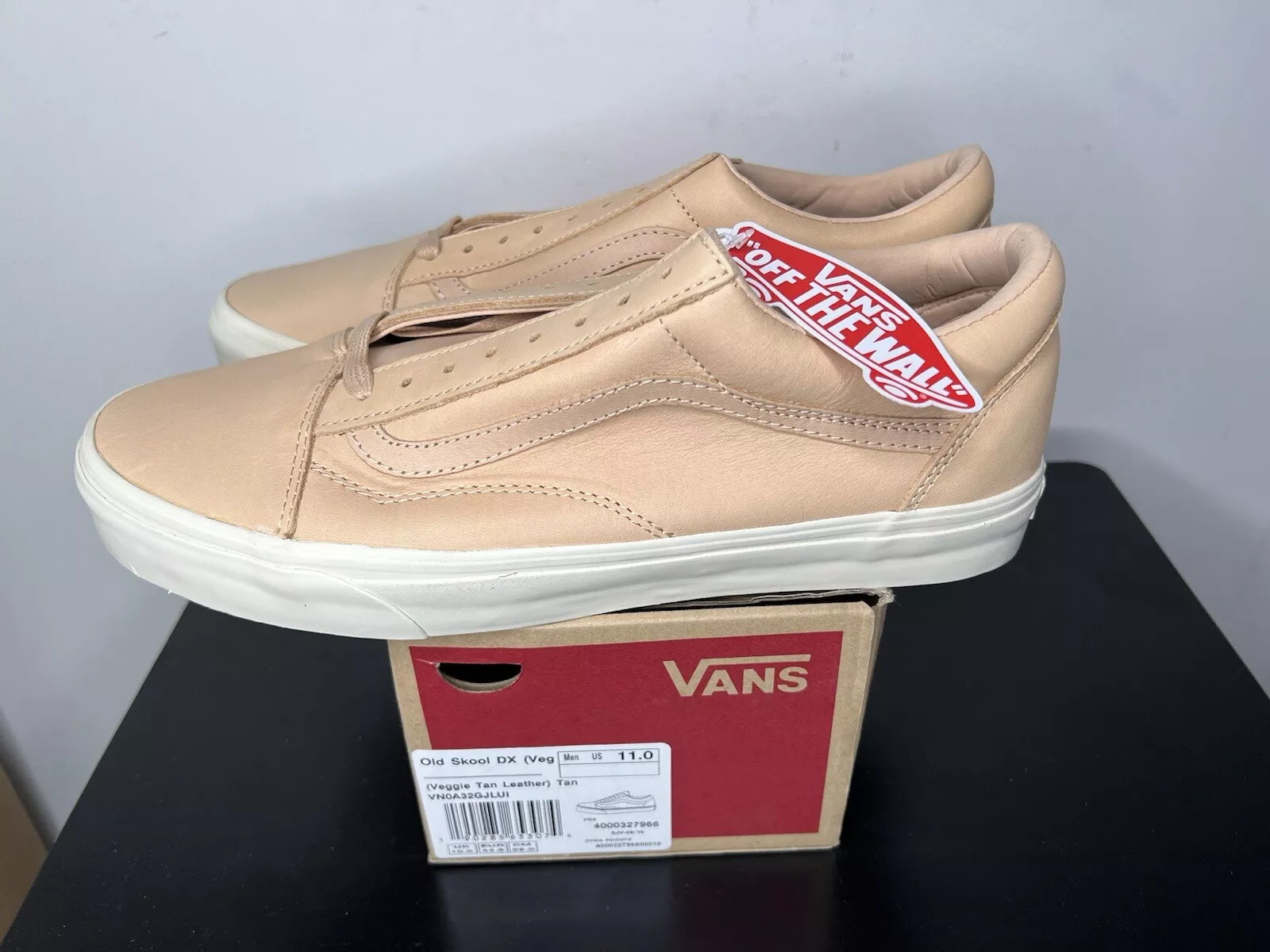 DS VANS Old Skool DX Veggie Tan taille 11 Bape FOG cuir Japon hommes suprême