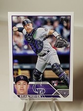 2023 Topps Base #41 Brian Serven RC Colorado Rockies Rookie