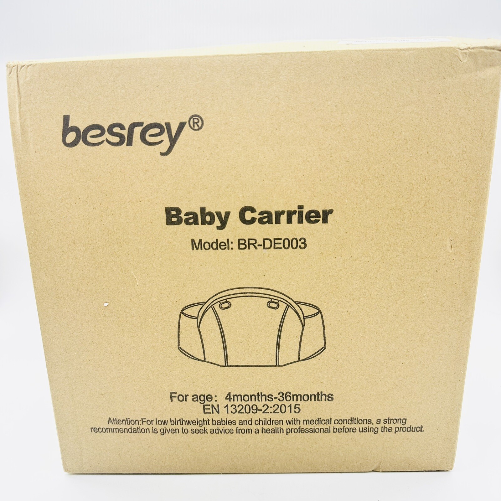 Besrey - Baby Carrier | Newborn to Toddler | 4-36 Months | BR-DE003-image