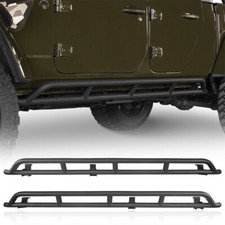 Nerf Bar Rock Sliders Step Rail Rocker Guards For Jeep Gladiator Jt 2020-2026
