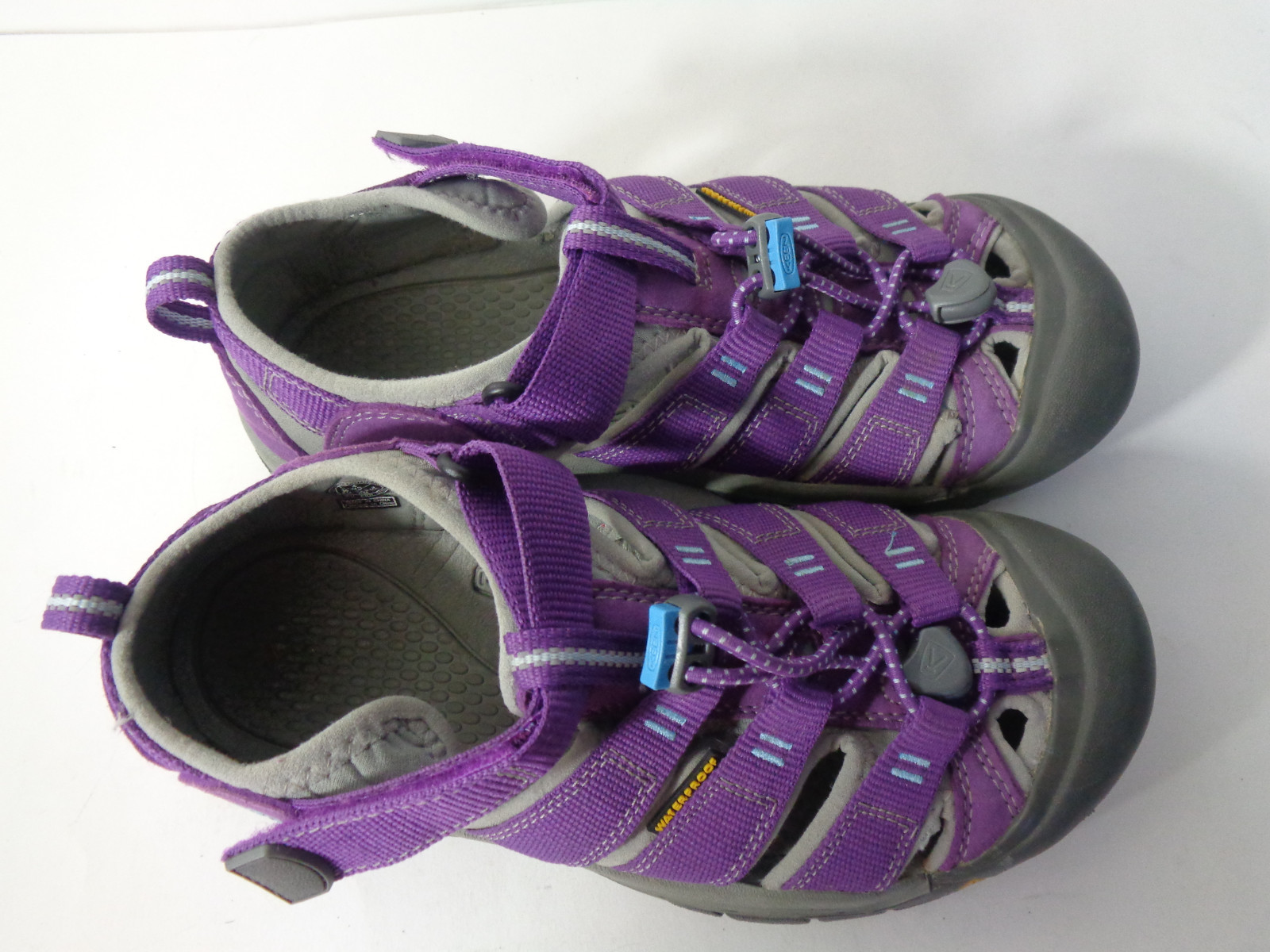 Sandali sportivi Keen Youth EUR 36 US 4M viola impermeabili lavabili tacco chiuso