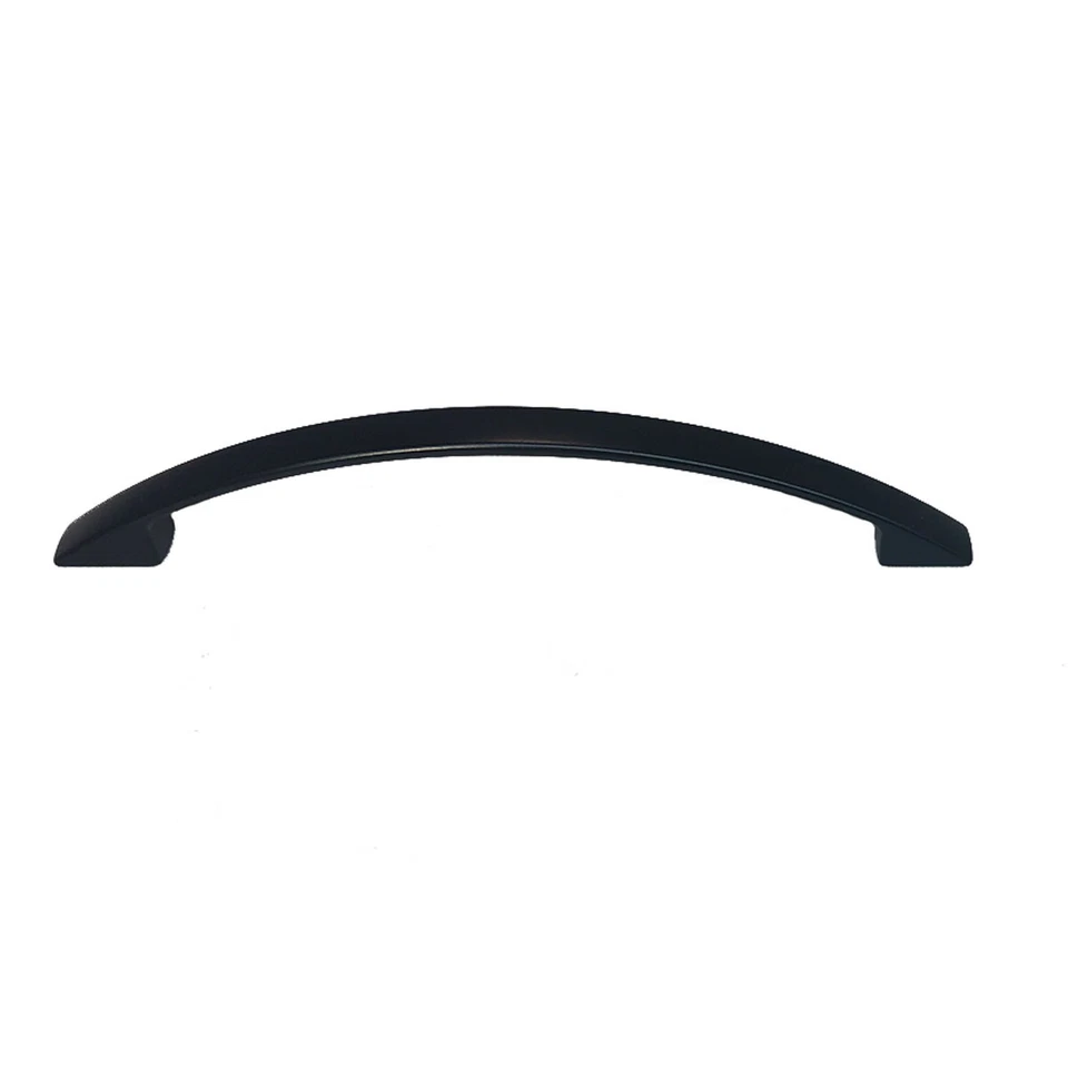 Alças deslizantes *preto fosco* armário de cozinha banheiro puxador botão moderno 128mm CC - Imagem 2 de 4