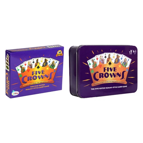 Five Crowns Card Game 5 Suites Classic Original Family Party Rummy Style Play - Picture 9 of 11