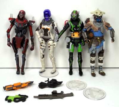 Apex Legends Action Figure Lot Revenant Bloodhound Wraith Voidwalker Hit and Run