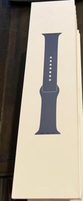 Apple Sport Band 45mm Abyss Blue For Apple Watch Series 11 10 9 SE 8 ULTRA 1 2 3