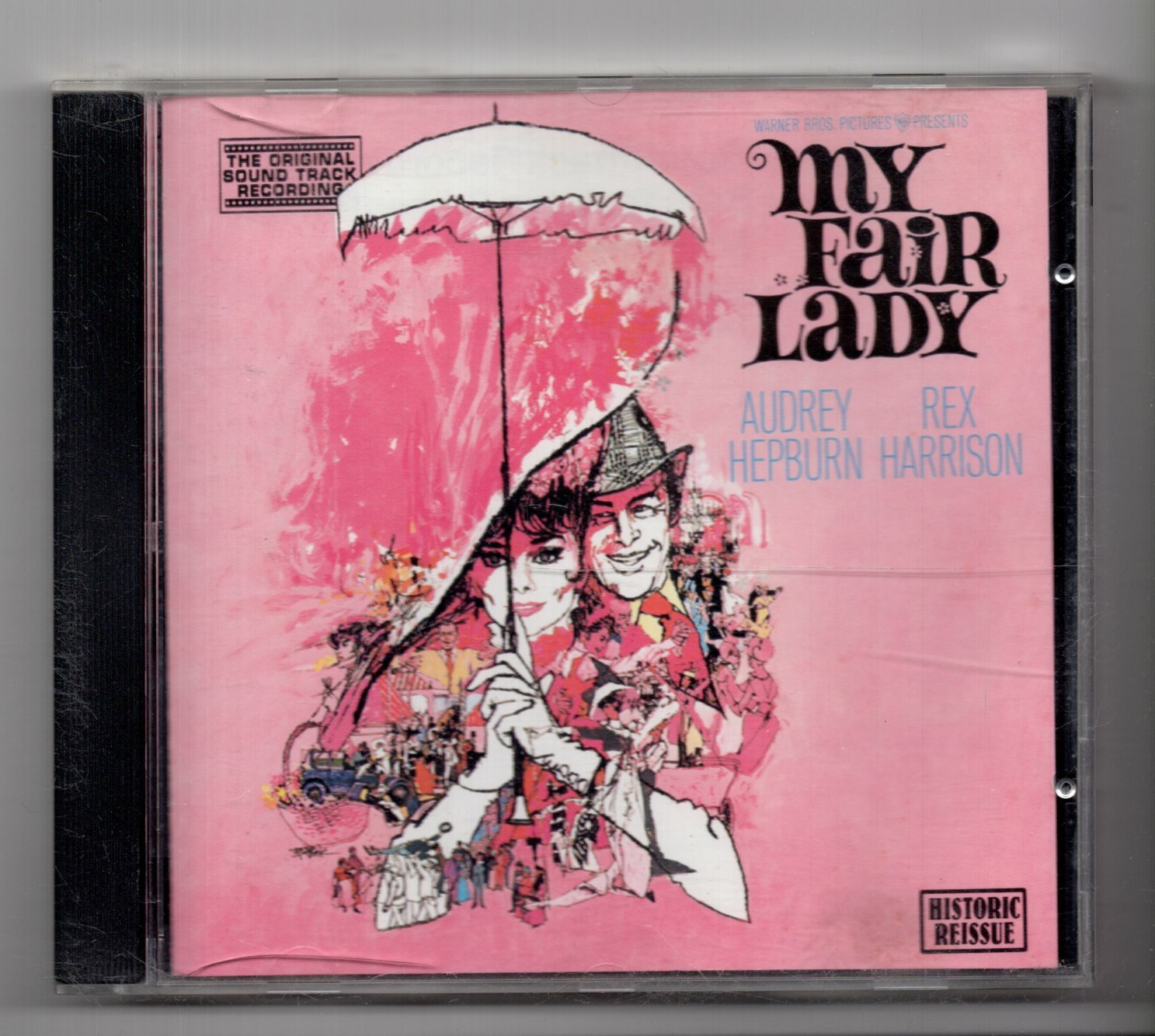 (KI283) Audrey Hepburn & Rex Harrison, My Fair Lady, Soundtrack - 1964 CD