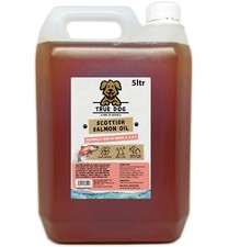 True Dog Scottish Salmon Oil 5ltr | Natural Supplement for Dogs - Omega 3, 6 & 9