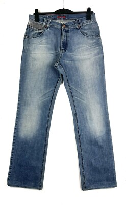 2DAY Jeans Damen Denim Hose Straight Gerade Blau Gr. 36