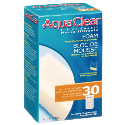 AquaClear Schaumstoff-Filtereinsatz für Powerfilter 30, UVP 4,99 EUR, NEU