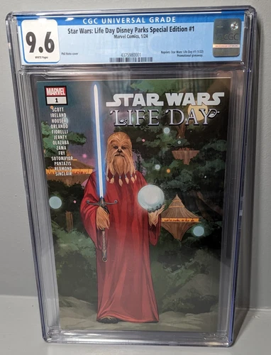 Star Wars Life Day Disney Parks Special Edition #1 CGC graded 9.6
