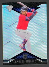 2021 Panini Chronicles #14 Andres Gimenez Titanium RC Rookie Guardians/Blue Jays
