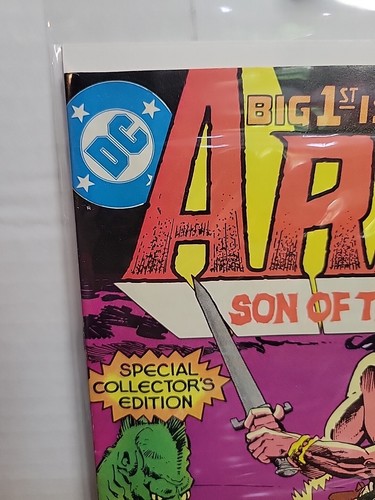 Arak Son of Thunder #1 DC Comics 1981 NM CGC READY Carded Sleeved Excellent - Picture 2 of 10