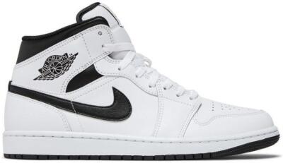 Jordan 1 Mid White Black for Sale | Authenticity Guaranteed | eBay