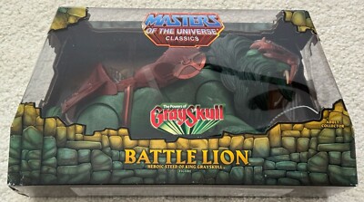 MASTERS OF THE UNIVERSE MOTU CLASSICS BATTLE LION BATTLE CAT