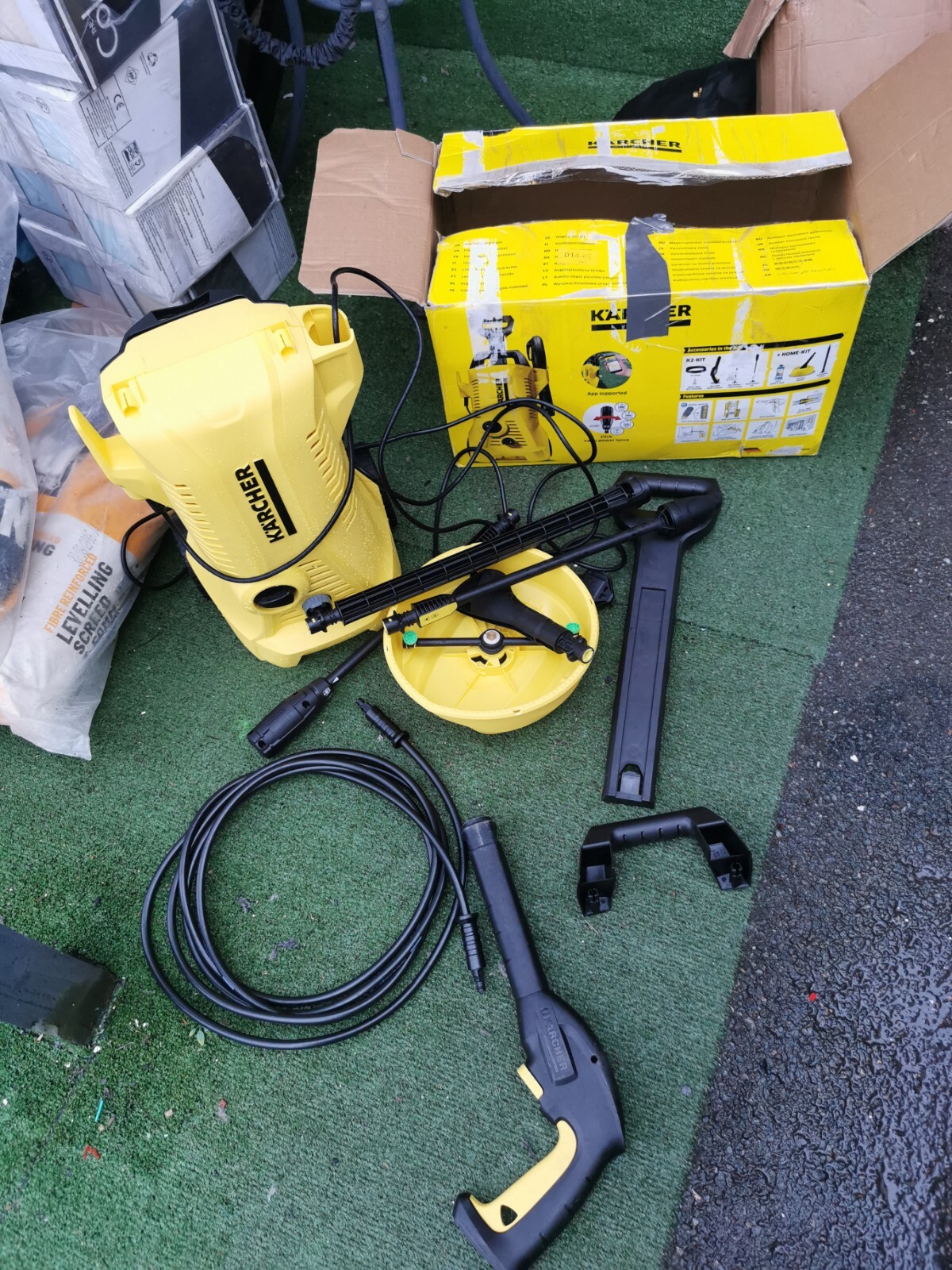Karcher K2 Power Control Pressure Washer With Surface Cleaner. Pole. 2 Lances. eBay