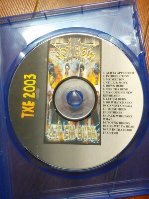 Original 2003 Hot Boys - Let Em Burn CD (Disc Only) Cash Money Records
