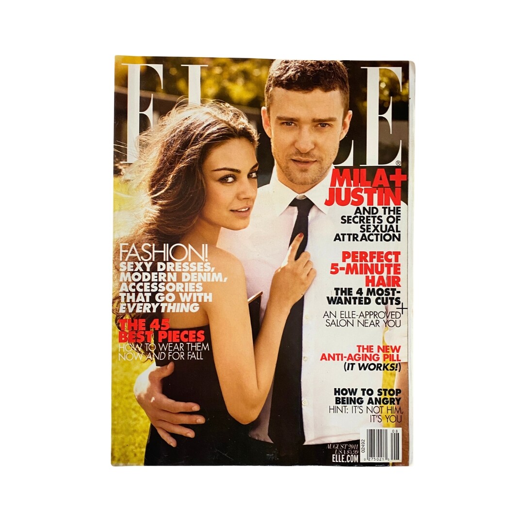 Mila Kunis Et Justin Timberlake Dans Le Magazine Elle Photos Mila
