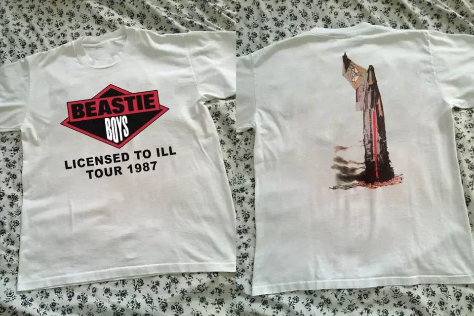 1987 Beastie Boys Licensed To Ill Tour shirt