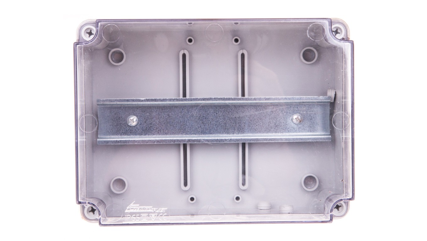 Enclosure 148x198x96mm IP65 with Rail Enclosure Hermetic OH 29.35