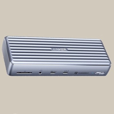 Anker 777 Thunderbolt 4 12-in-1 2x HDMI SD USB-C Audio Ethernet Dock Station