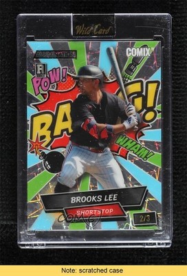 2024 Alumination Just The Hits Comix Green Lazer 2/3 Brooks Lee #AC-BL READ s5q