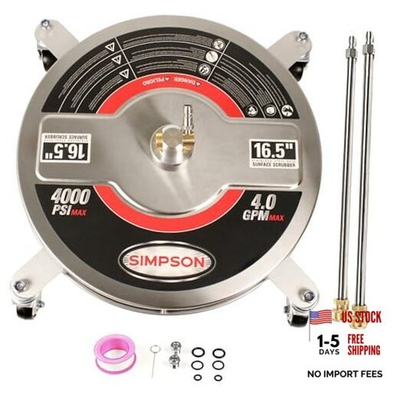 #ad Simpson Cleaning Universal 16.5quot; Pressure Washer 16.5 Inch Model 80625 $141.76