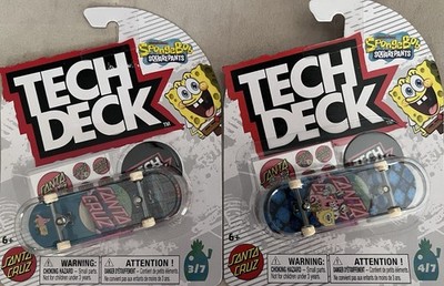 THE SIMPSONS 2025 Tech Deck Santa Cruz Finger Boards Lot Of 2 .# 3/7 & 4/7