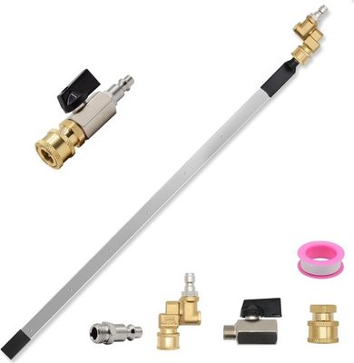 #ad Upgraded 40#x27;#x27; Radiator Cleaning Wand High Pressure Radiator Flush and Cleaner $43.55