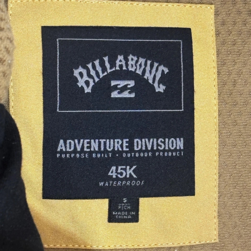 Billabong Adventure Division 45K Sympatex Small Snow Ski  Boarding Jacket Baggy - Image 3 of 4
