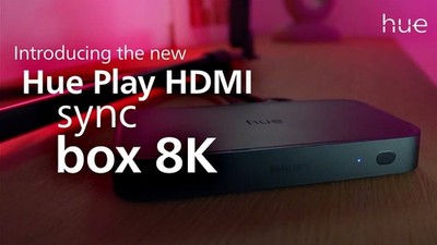 Philips Hue Play HDMI Sync Box 8K - HDMI 2.1 (8K@60Hz / 4K@120Hz)