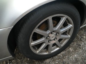 Wheel 18x7-1/2 9 Spoke Chrome Opt P31 Thru VIN 7U128110 Fits 06-07 DTS 104945766