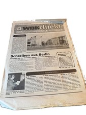 WBK direkt DDR Betriebszeitung Nr. 23/8 November 1989 VEB Erfurt SED