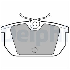 Satz Bremsbeläge Bremsklötze hinten für Fiat Punto 176 Tempra 159 S.W. | 2422