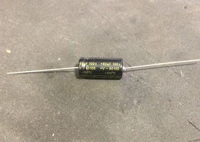 Tube Amp Doctor TAD Gold 80uF 100V axial capacitor / cap