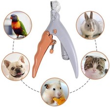 Pet Care Pet Nail Clippers Trimmer with LED Light 5X Magnification for Dogs Cat