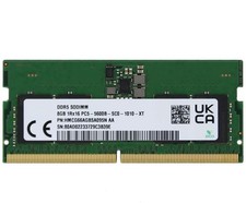 SK Hynix 8GB DDR5 5600MHz Laptop RAM PC5-5600B SODIMM 1Rx16